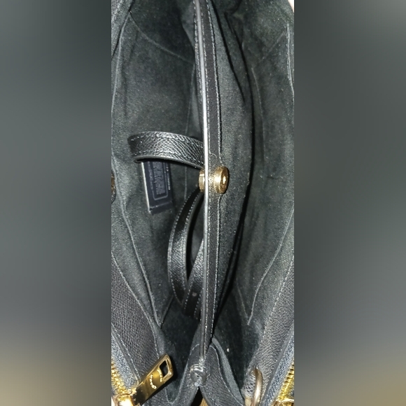 Coach Stanton EUC Black Leather Tote Bag - Picture 3 of 6